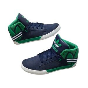 Adidas Originals Atitude Vulc Shoes Mens Size 10.5 Blue Green Sneakers